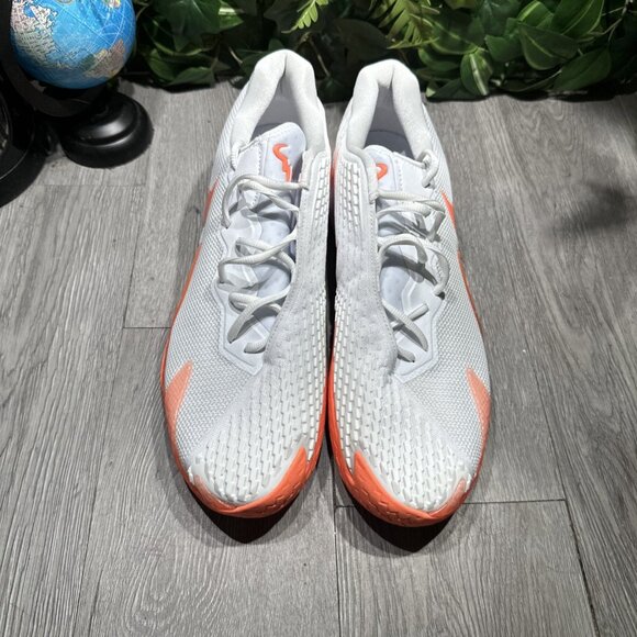 Nike Zoom Vapor Cage 4 Rafa Mens 12.5 Tennis Shoes DD1579-106 White Bright Mango main image 5